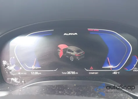 2020 BMW X4 M40I из США, поврежденный, VIN 5UX2V5C08LLE69229